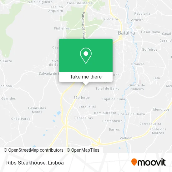Ribs Steakhouse map