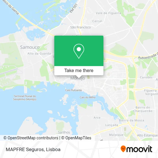 MAPFRE Seguros map