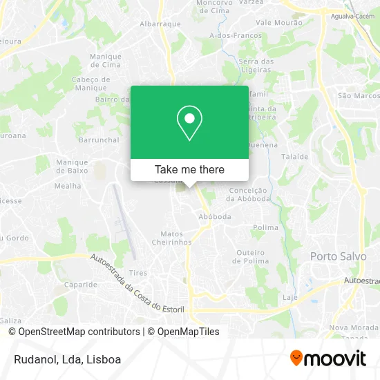 Rudanol, Lda mapa