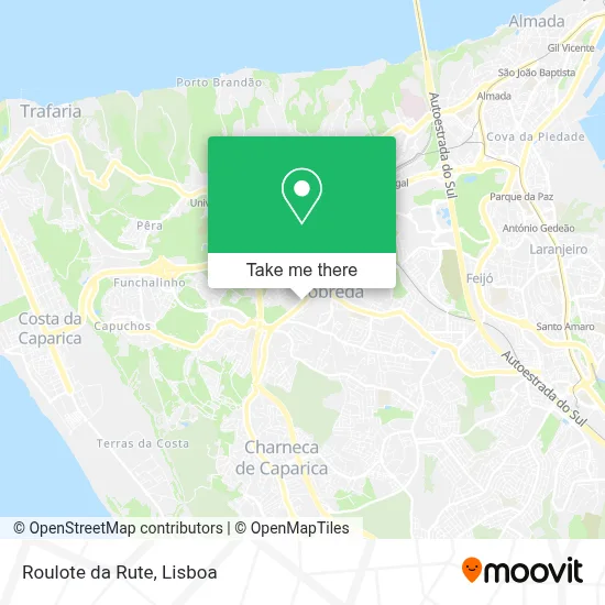 Roulote da Rute mapa