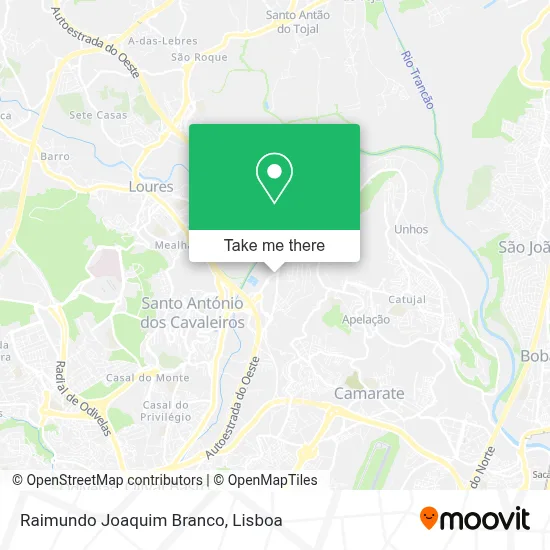 Raimundo Joaquim Branco map
