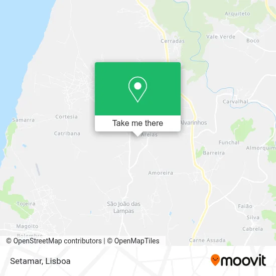 Setamar map
