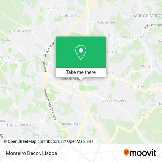 Monteiro Decor map