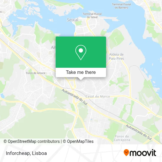 Inforcheap map