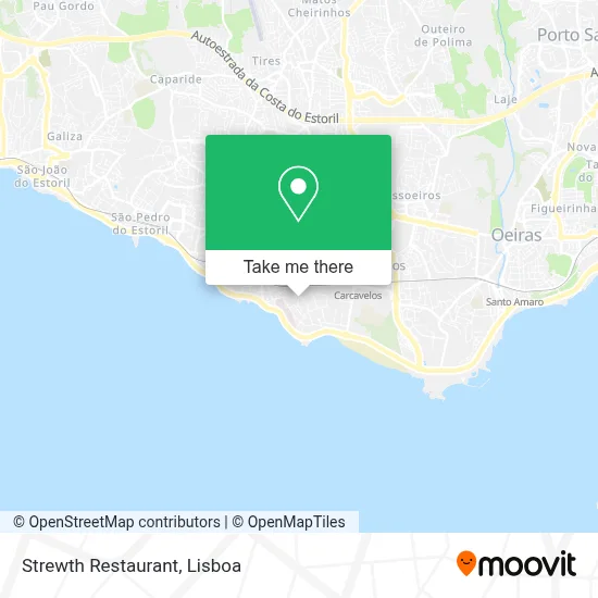 Strewth Restaurant map