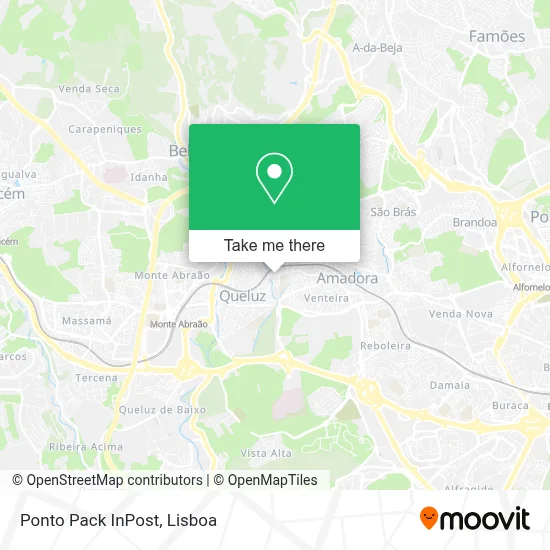 Ponto Pack InPost map