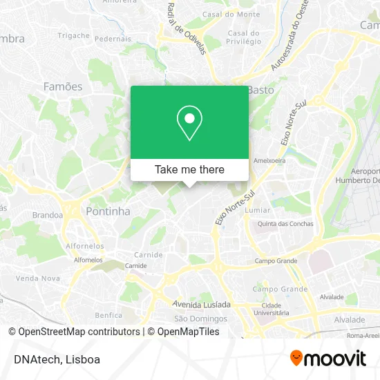 DNAtech map