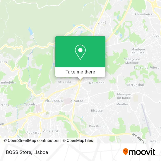BOSS Store map