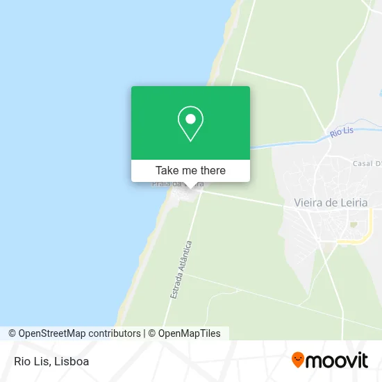 Rio Lis mapa