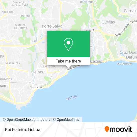 Rui Feiteira mapa
