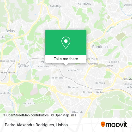 Pedro Alexandre Rodrigues map