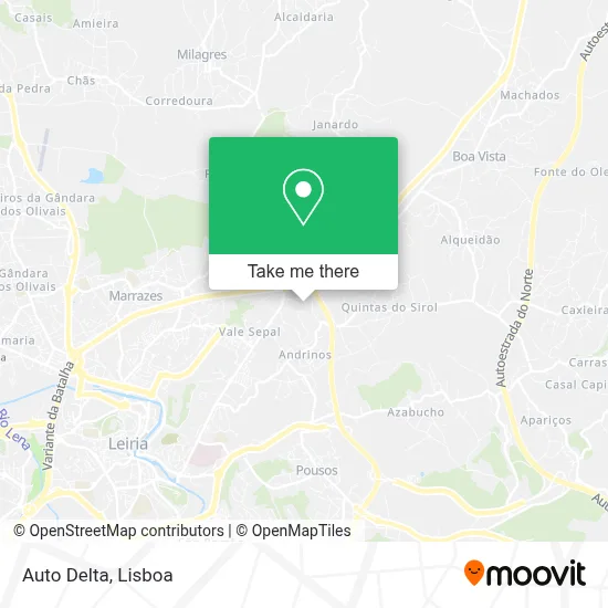 Auto Delta map