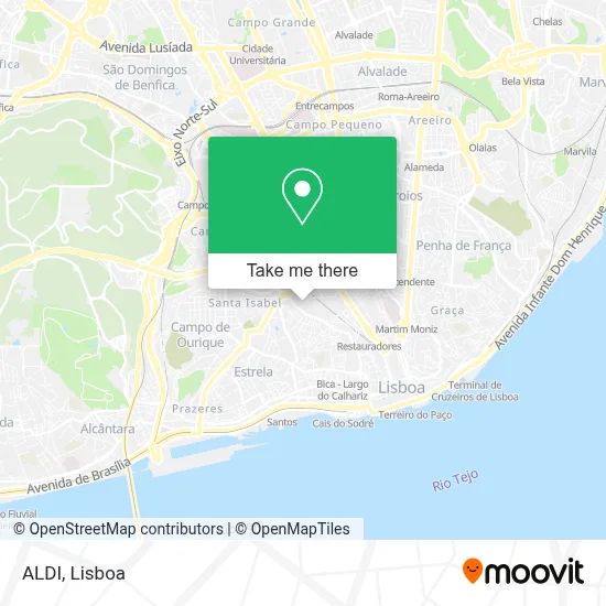 ALDI map