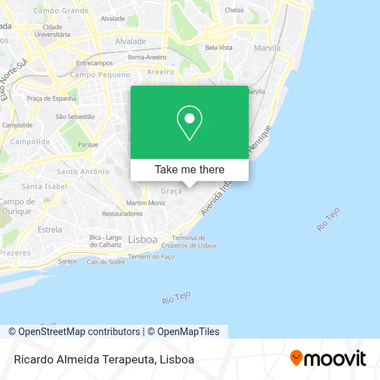 Ricardo Almeida Terapeuta map