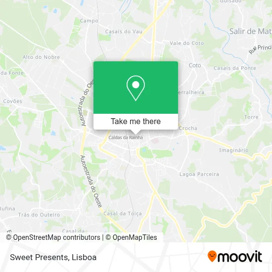 Sweet Presents map