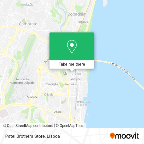 Patel Brothers Store map