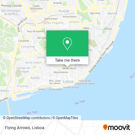 Flying Arrows map