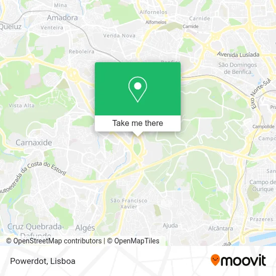 Powerdot map
