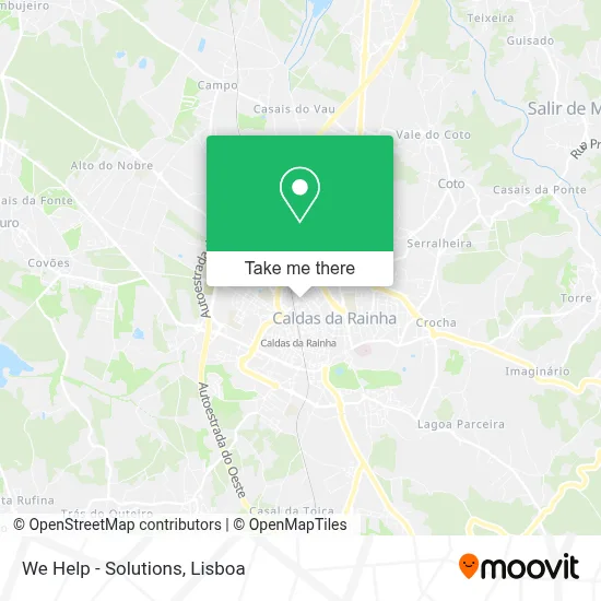 We Help - Solutions map
