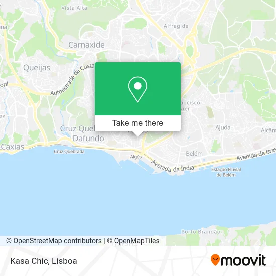 Kasa Chic map