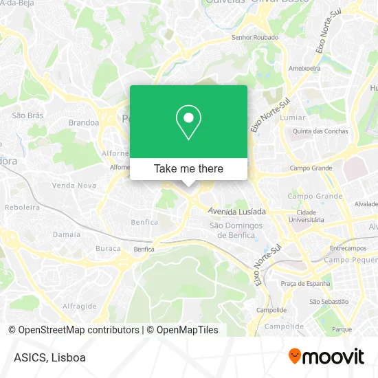 ASICS map