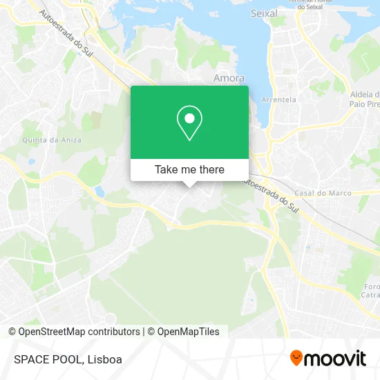 SPACE POOL map