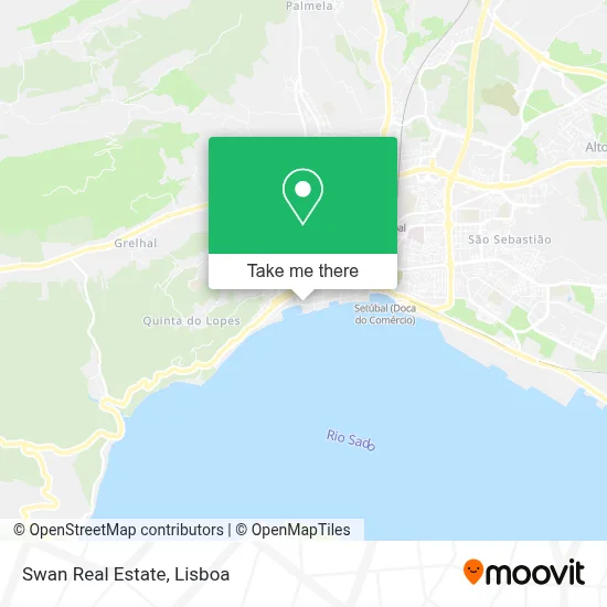Swan Real Estate map