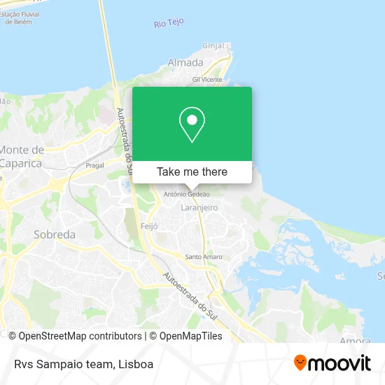 Rvs Sampaio team map