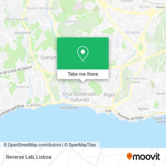 Reverse Lab mapa