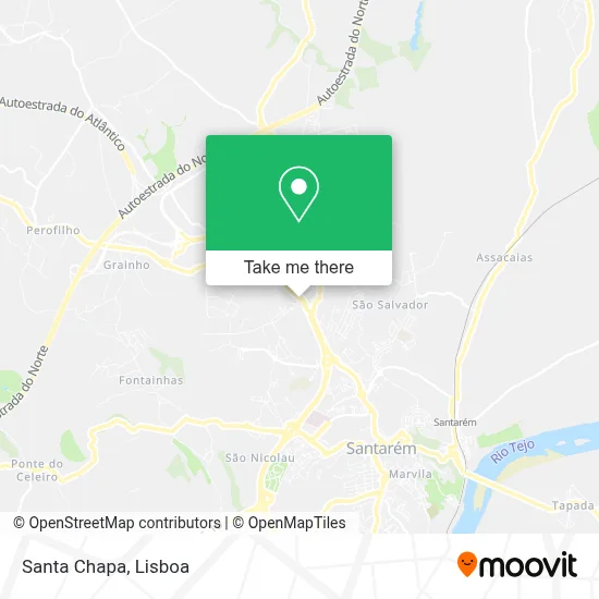 Santa Chapa mapa