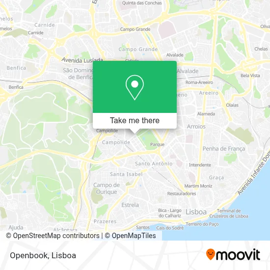 Openbook map