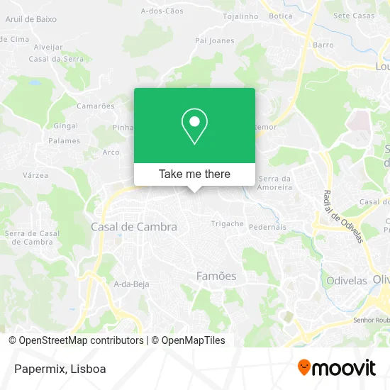 Papermix map