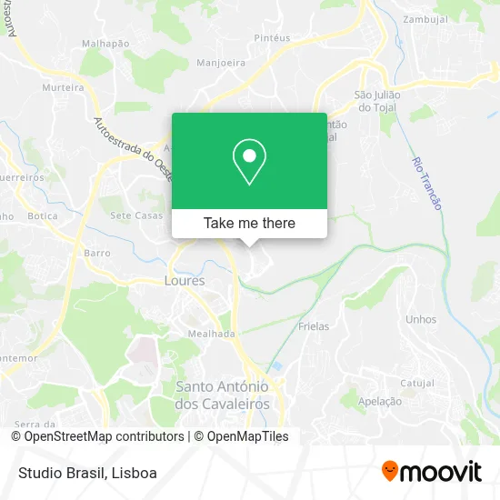 Studio Brasil map