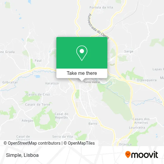 Simple map