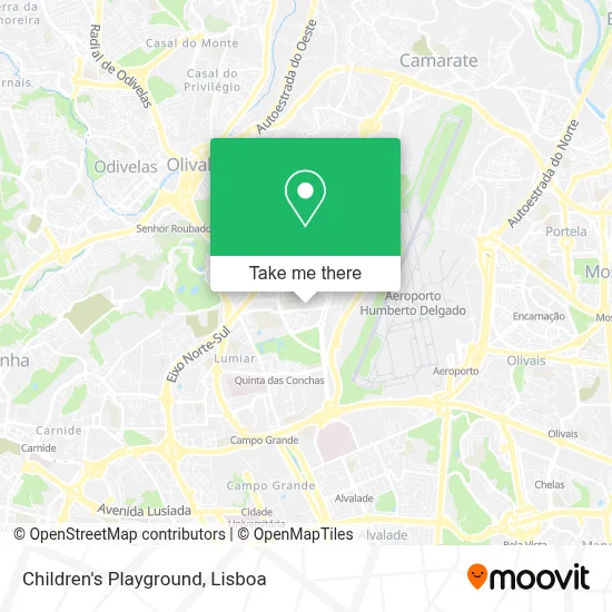 Parque Infantil map