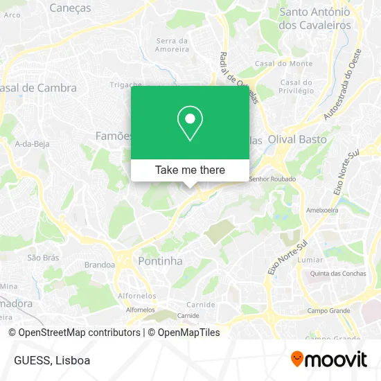 GUESS map