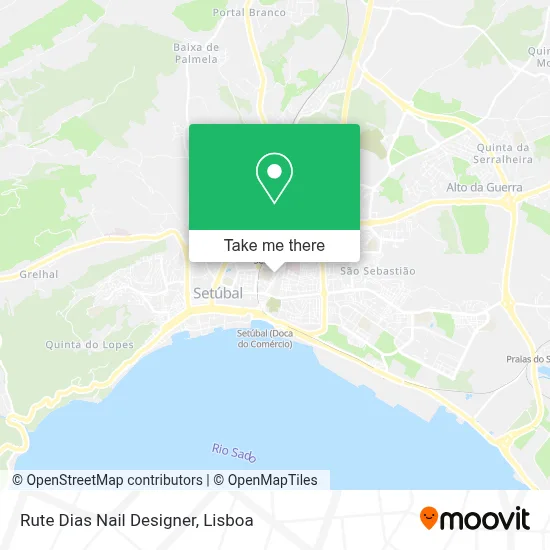 Rute Dias Nail Designer map