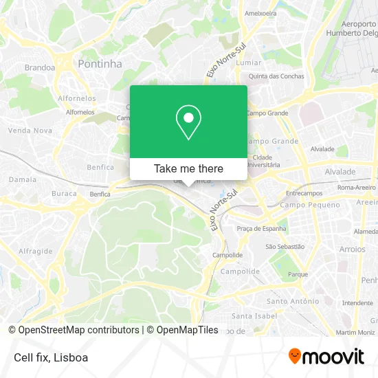 Cell fix map