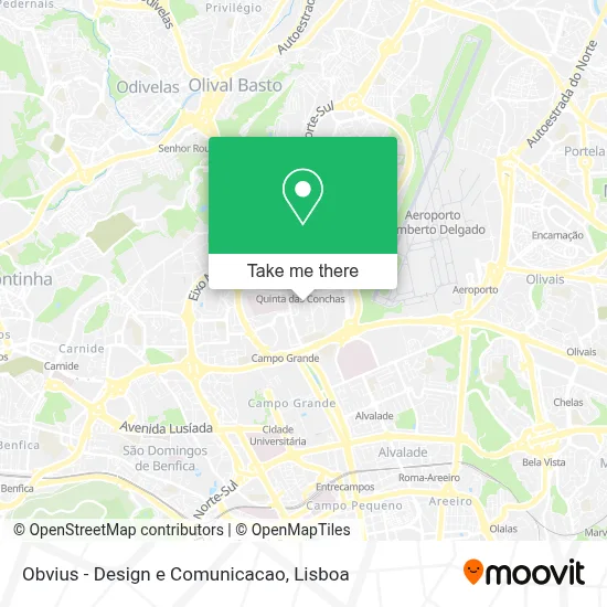 Obvius - Design e Comunicacao map