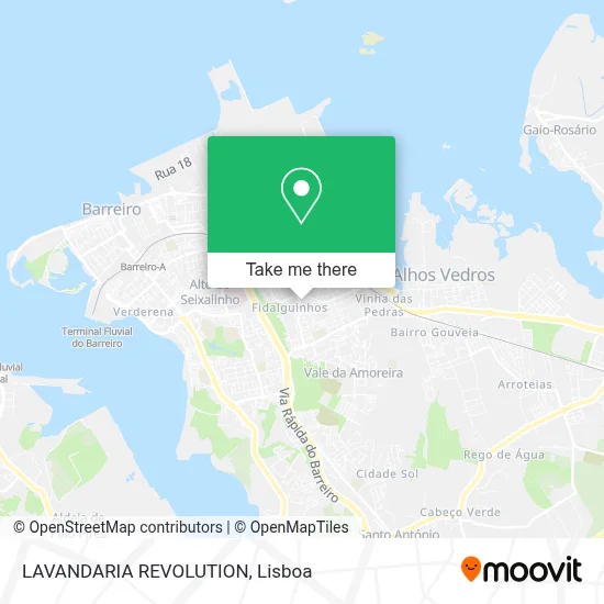 LAVANDARIA REVOLUTION map