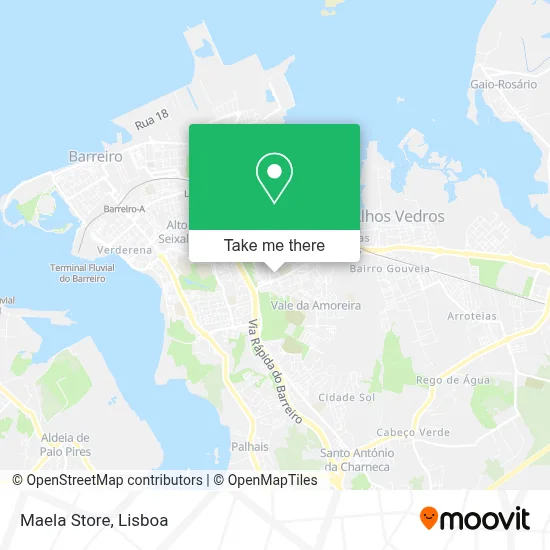 Maela Store map