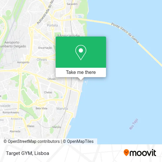 Target GYM map