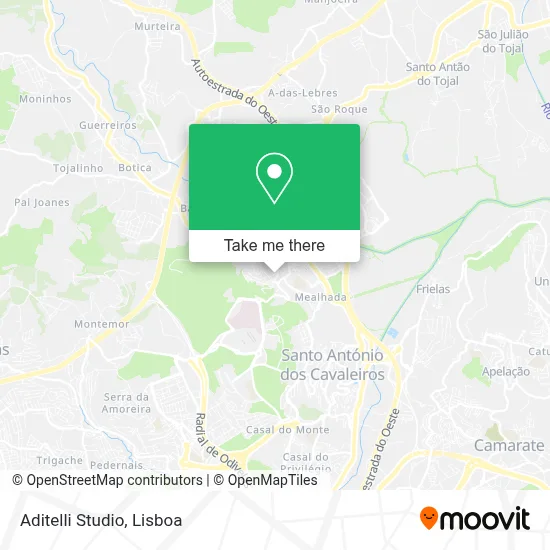 Aditelli Studio map