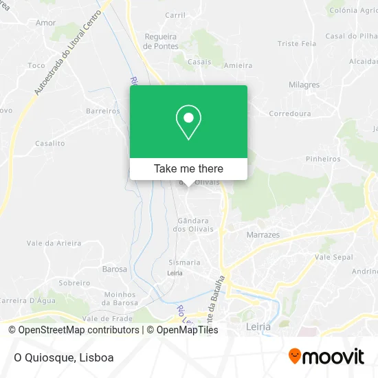 O Quiosque map
