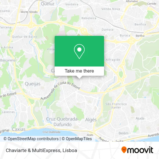 Chaviarte & MultiExpress map