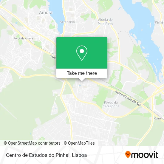Centro de Estudos do Pinhal map