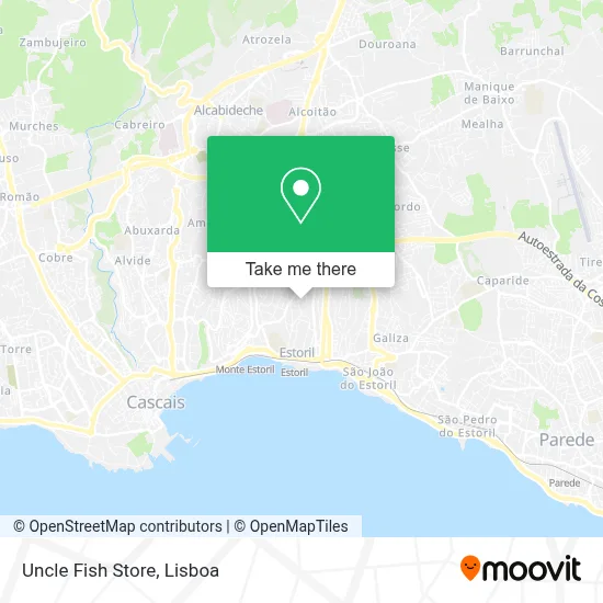 Uncle Fish Store map