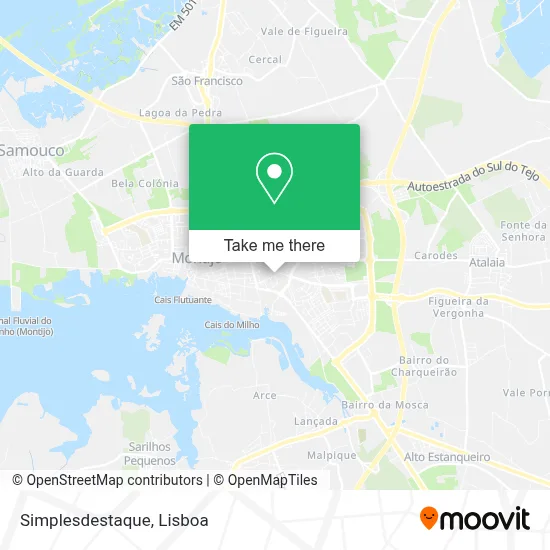 Simplesdestaque map