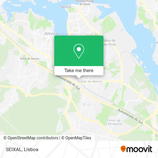 SEIXAL map