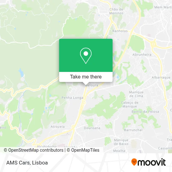 AMS Cars map